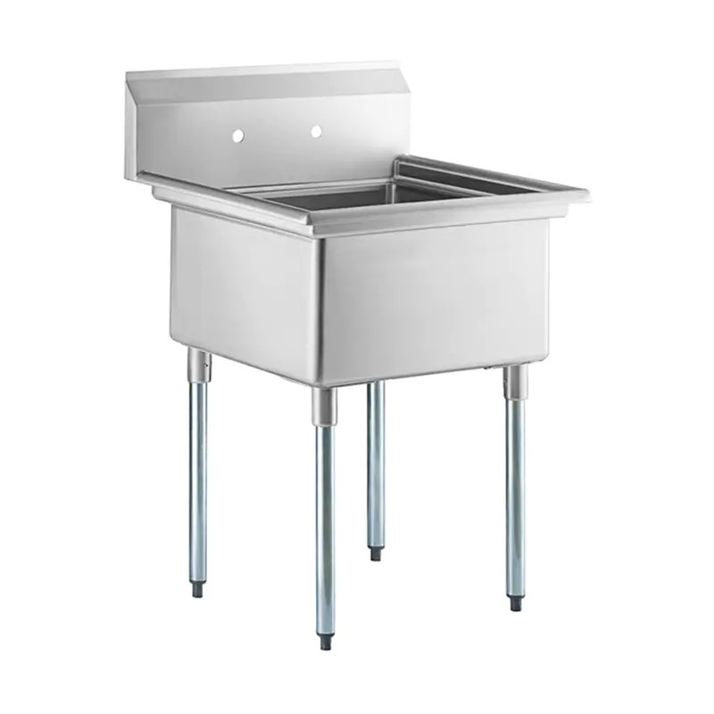 One Compartment Sink Without Drainboard